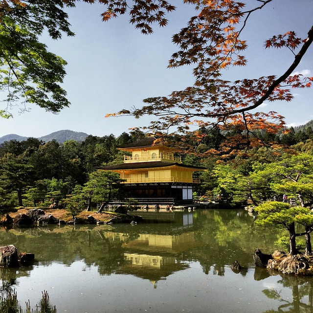 Free download kyoto japan goldentemple temple free picture to be edited with GIMP free online image editor