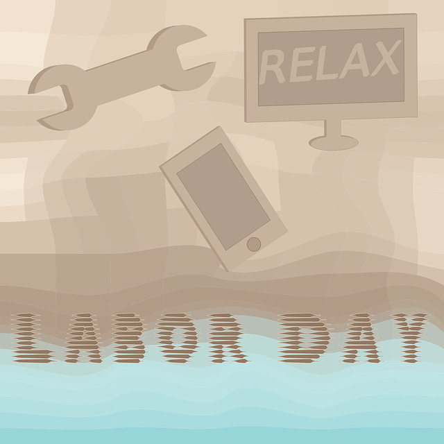 Free download Labor Day Beach Water - Free vector graphic on Pixabay free illustration to be edited with GIMP free online image editor