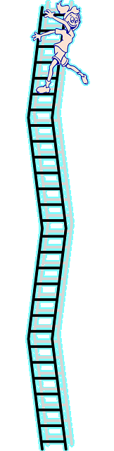 Free download Ladder Height Aspiration -  free illustration to be edited with GIMP free online image editor