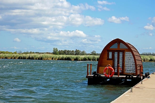 Free download lake boat dock raft wooden raft free picture to be edited with GIMP free online image editor