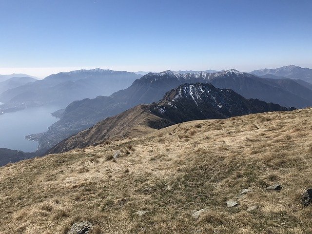 Free download Lake Como From Monte Bregagno -  free photo or picture to be edited with GIMP online image editor