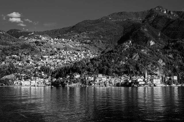 Free download lake como lake mountain village free picture to be edited with GIMP free online image editor