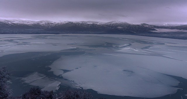 Free download Lake Frozen Kastoria -  free photo or picture to be edited with GIMP online image editor