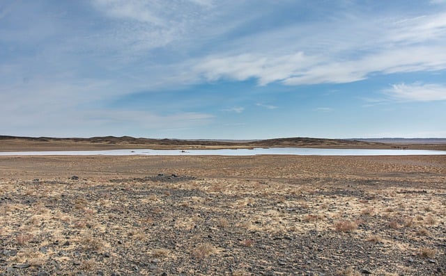 Free download lake grasslands pastures gobi free picture to be edited with GIMP free online image editor