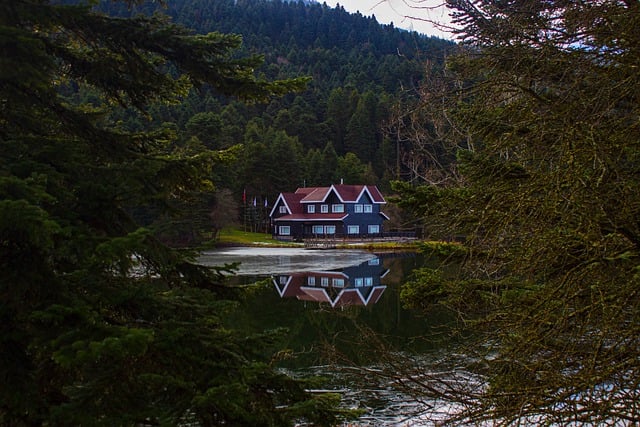 Free download lake house mountain bolu turkey free picture to be edited with GIMP free online image editor