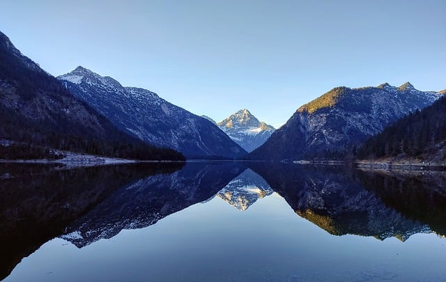 Free download lake mountains austria plansee free picture to be edited with GIMP free online image editor