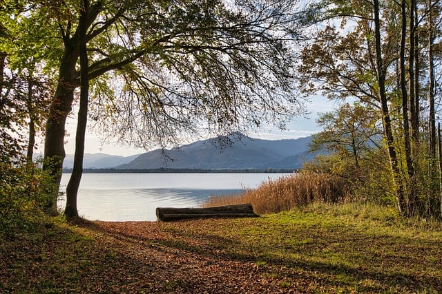 Free download lake mountains fall chiemsee free picture to be edited with GIMP free online image editor