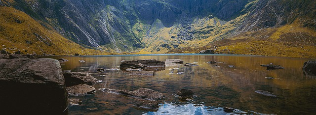 Free download lake mountains snowdonia wales free picture to be edited with GIMP free online image editor