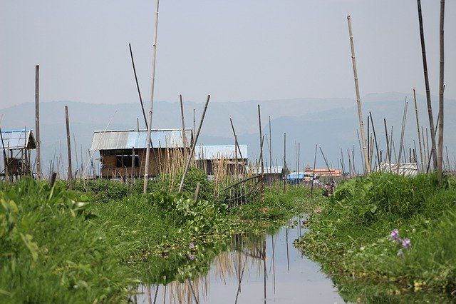 Free download Lake Myanmar Burma -  free photo or picture to be edited with GIMP online image editor