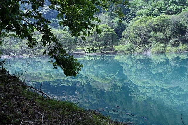 Free download Lake Reflection Natural -  free photo or picture to be edited with GIMP online image editor