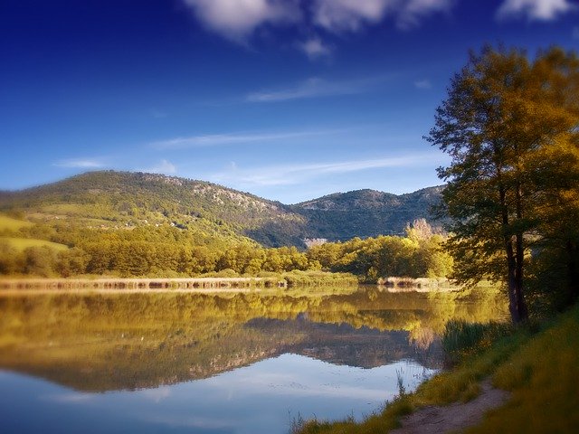 Free download Lake Reflection Nature -  free photo or picture to be edited with GIMP online image editor