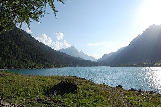 Free download Lake Waldhang Sunshine -  free photo or picture to be edited with GIMP online image editor