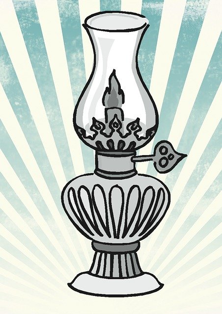 Free download Lamp Keresone Drawing -  free illustration to be edited with GIMP free online image editor