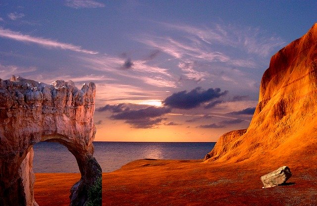 Kostenloser Download Landscape Nature Rock - kostenlose Illustration zur Bearbeitung mit dem kostenlosen Online-Bildeditor GIMP