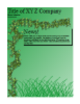 Free download Landscape Newsletter Template Microsoft Word, Excel or Powerpoint template free to be edited with LibreOffice online or OpenOffice Desktop online