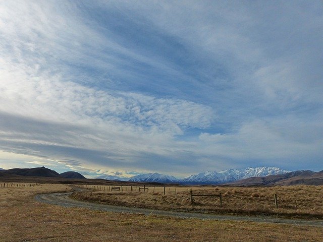 Free download Landscape New Zealand Hakatere -  free photo or picture to be edited with GIMP online image editor