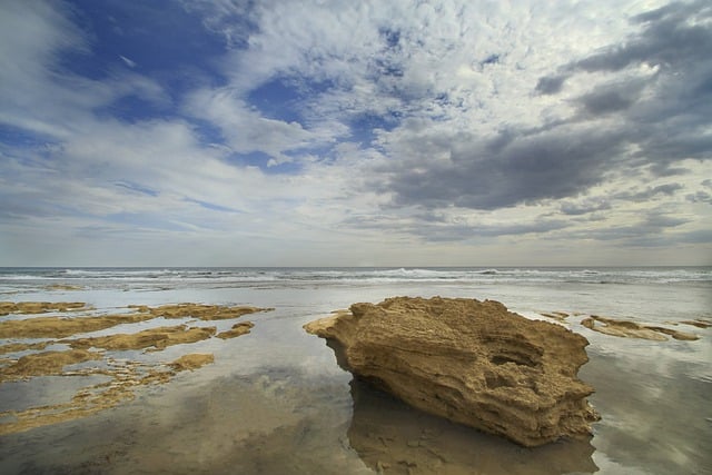 Free download landscape rock nature ocean beach free picture to be edited with GIMP free online image editor