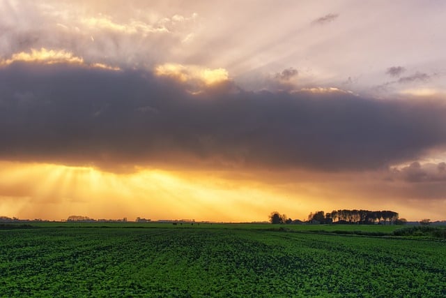 Free download landscape sunset clouds outdoors free picture to be edited with GIMP free online image editor