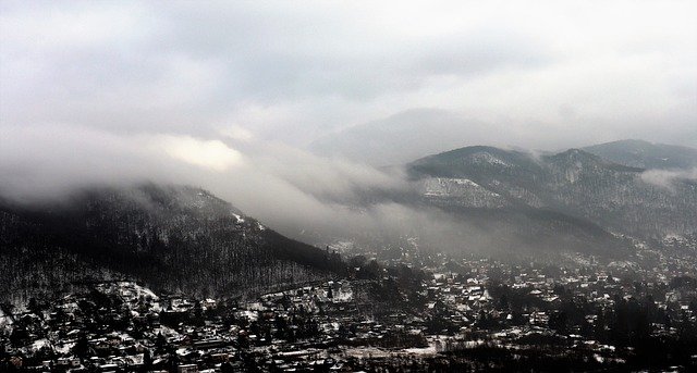 Free download Landscape Winter Clouds -  free photo or picture to be edited with GIMP online image editor