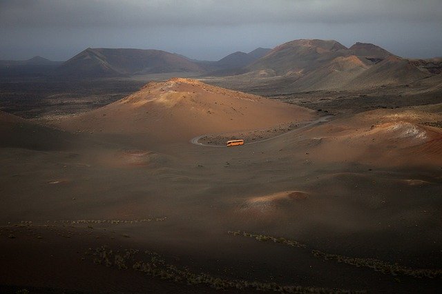 Free download Lanzerote Volcanic Landscape -  free photo or picture to be edited with GIMP online image editor