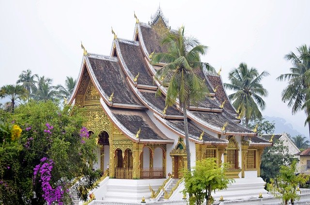 Free download Laos Temple Buddha -  free photo or picture to be edited with GIMP online image editor