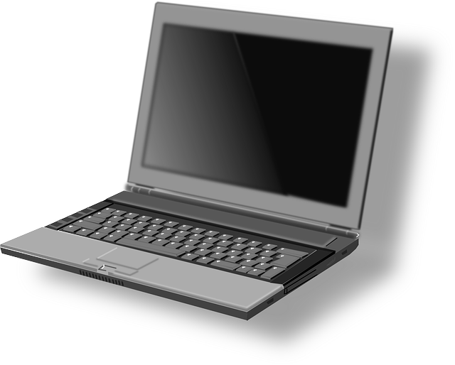 Free download Laptop Black Computer - Free vector graphic on Pixabay free illustration to be edited with GIMP free online image editor