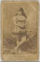 Free download Larkell, from the Actors and Actresses series (N45, Type 7) for Dixie Cigarettes free photo or picture to be edited with GIMP online image editor