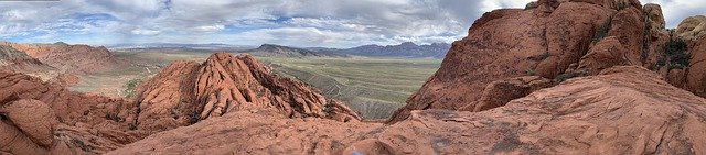 Free download Las Vegas Red Rock Landscape -  free photo or picture to be edited with GIMP online image editor