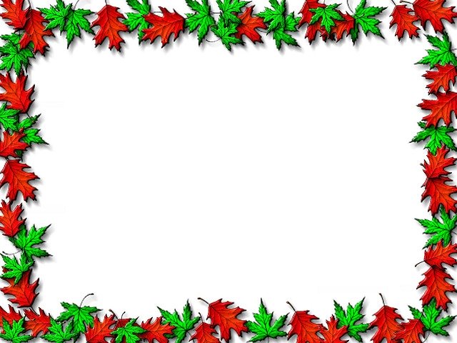 Free download Leaf Border Background -  free illustration to be edited with GIMP free online image editor