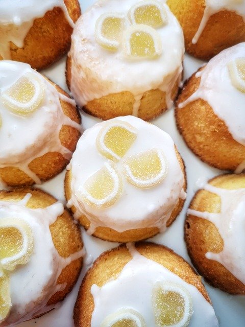 Free download Lemon Cakes Polenta -  free photo or picture to be edited with GIMP online image editor