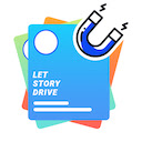 Let Story Drive  screen for extension Chrome web store in OffiDocs Chromium