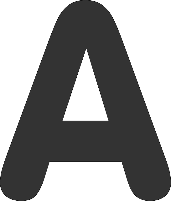 Free download Letter A Black - Free vector graphic on Pixabay free illustration to be edited with GIMP free online image editor