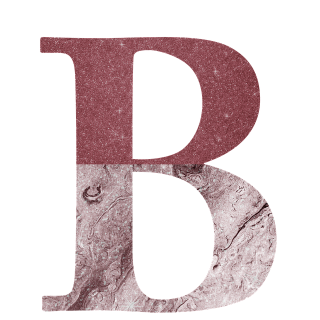 Free download Letter B Alphabet -  free illustration to be edited with GIMP free online image editor