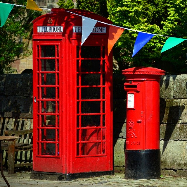 Free download Letterbox Phone Box Red -  free photo or picture to be edited with GIMP online image editor