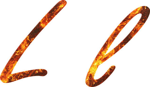 Free download Letter L Fire -  free illustration to be edited with GIMP free online image editor