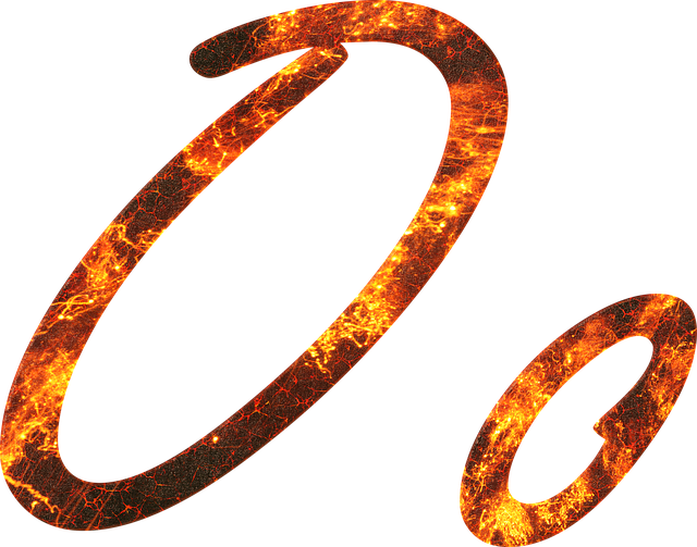 Free download Letter O Fire -  free illustration to be edited with GIMP free online image editor