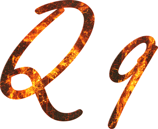 Free download Letter Q Fire -  free illustration to be edited with GIMP free online image editor