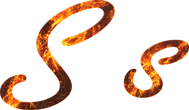 Free download Letter S Fire -  free illustration to be edited with GIMP free online image editor