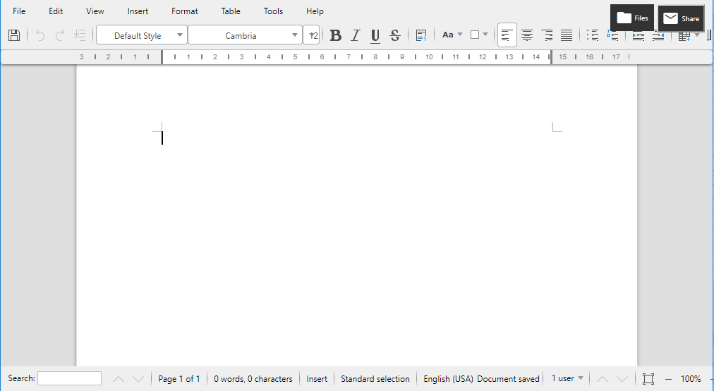 online libreoffice writer