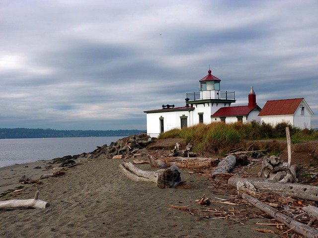 Free download Lighthouse Beach -  free photo or picture to be edited with GIMP online image editor