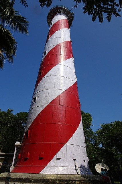 Free download Lighthouse North Point Coastline -  free photo or picture to be edited with GIMP online image editor