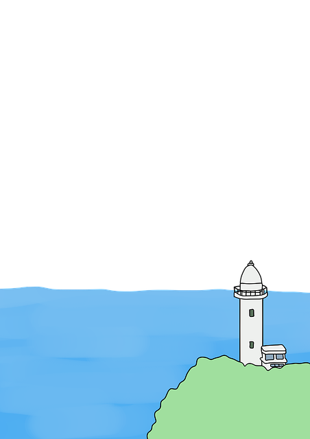 Free download Lighthouse Sea -  free illustration to be edited with GIMP free online image editor