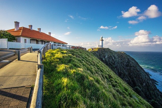 Free download Lighthouse Seascape Coast -  free photo or picture to be edited with GIMP online image editor