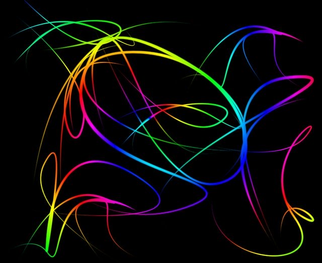 Free download Light Neon Abstract -  free illustration to be edited with GIMP free online image editor