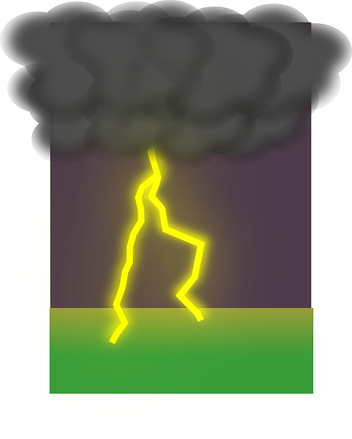 Free download Lightning Weather Clouds - Free vector graphic on Pixabay free illustration to be edited with GIMP free online image editor