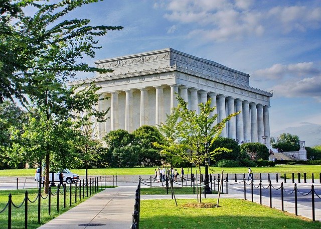 Free download lincoln memorial dc usa free picture to be edited with GIMP free online image editor