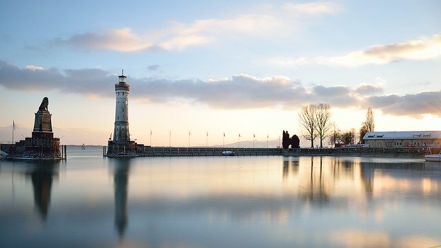 Free download Lindau Lake Constance Water -  free photo or picture to be edited with GIMP online image editor