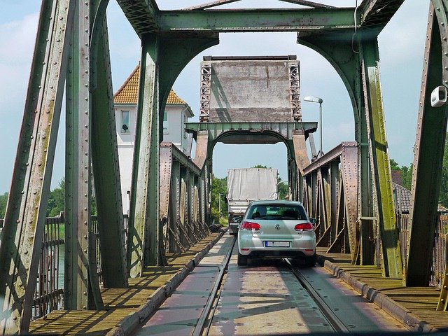 Free download Lindaunis Bridge Schlei Crossing -  free photo or picture to be edited with GIMP online image editor