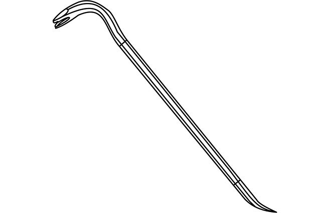 Free download Line Draw Crowbar Pubg -  free illustration to be edited with GIMP free online image editor