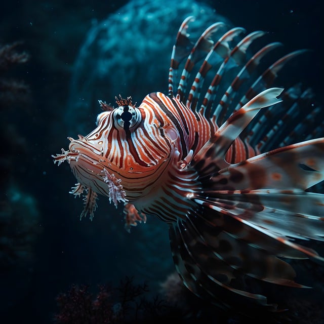 Free download lion fish aquarium aquarium fish free picture to be edited with GIMP free online image editor